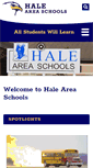 Mobile Screenshot of haleschools.net